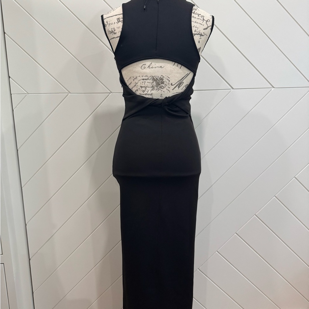Zara Black Maxi Dress - Picture 3 of 8